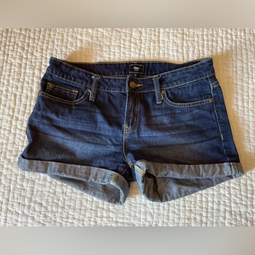Gap 1969 Blue Denim Shorts, Size 4